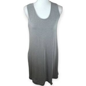 MPG GRAY DRESS W/BUILT IN SPORTS BRA SZ.M EUC.